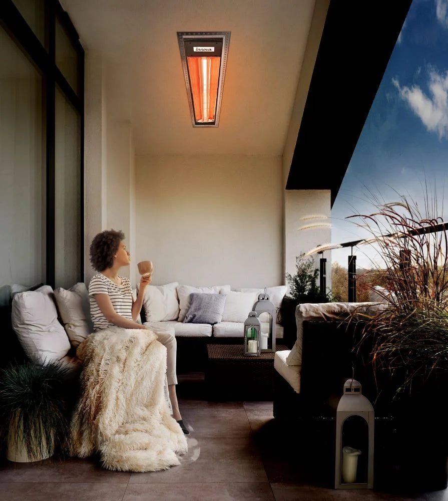 4000 Watt Electric Infrared Dual Element Wall Mount Heater D556