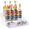 3 Tier 12 Bottles Acrylic Coffee Syrup Rack Organizer H6776