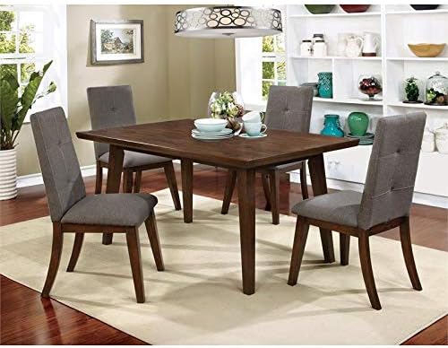 Rectangle Wood Dining Table in Walnut L808