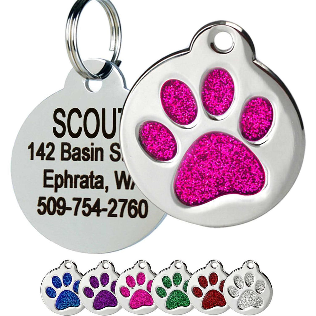 Stainless Steel Personalized Dog & Cat ID Tag I79754