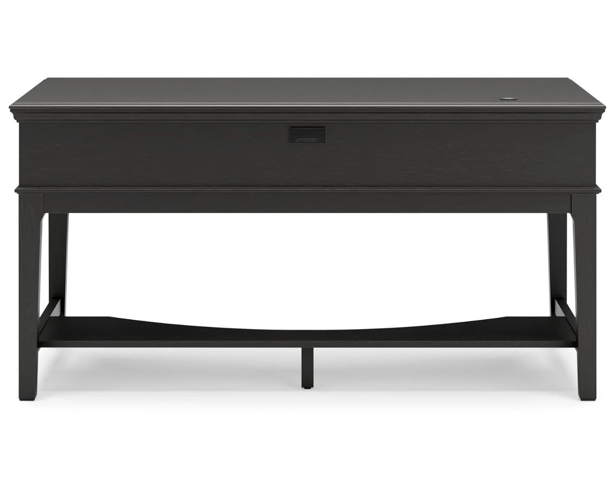 Black Home Office Desk S515