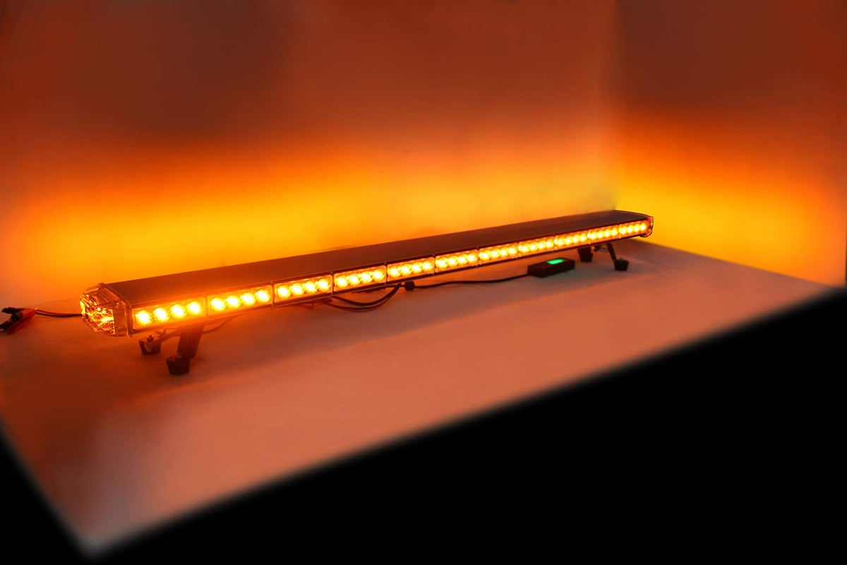 Amber LED Strobe Light Bar W66612