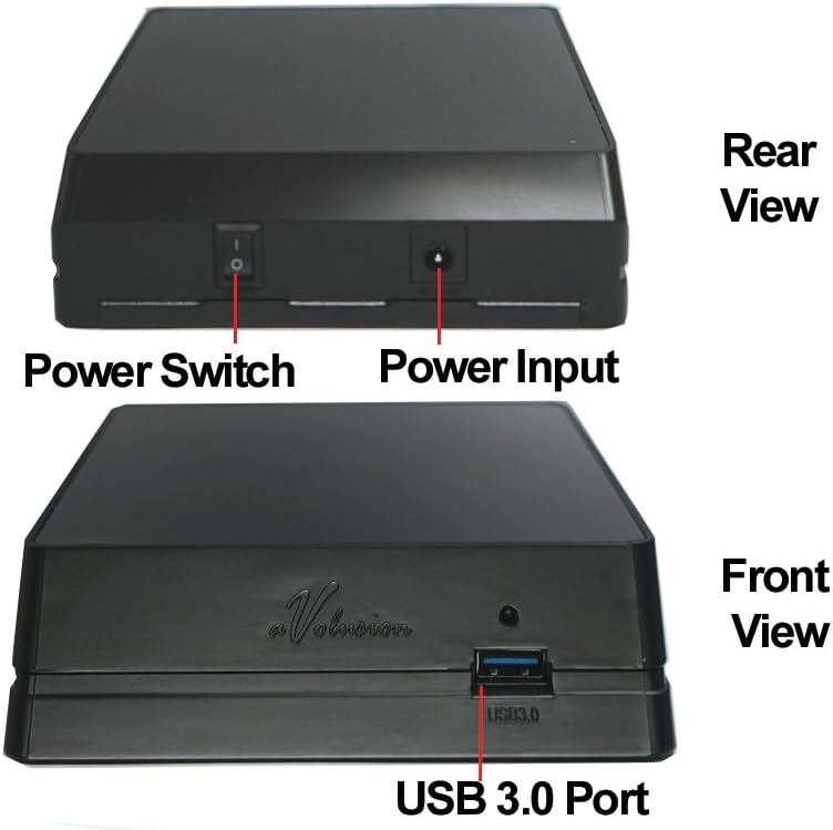 4TB 7200RPM USB 3.0 External Gaming Hard Drive H87696