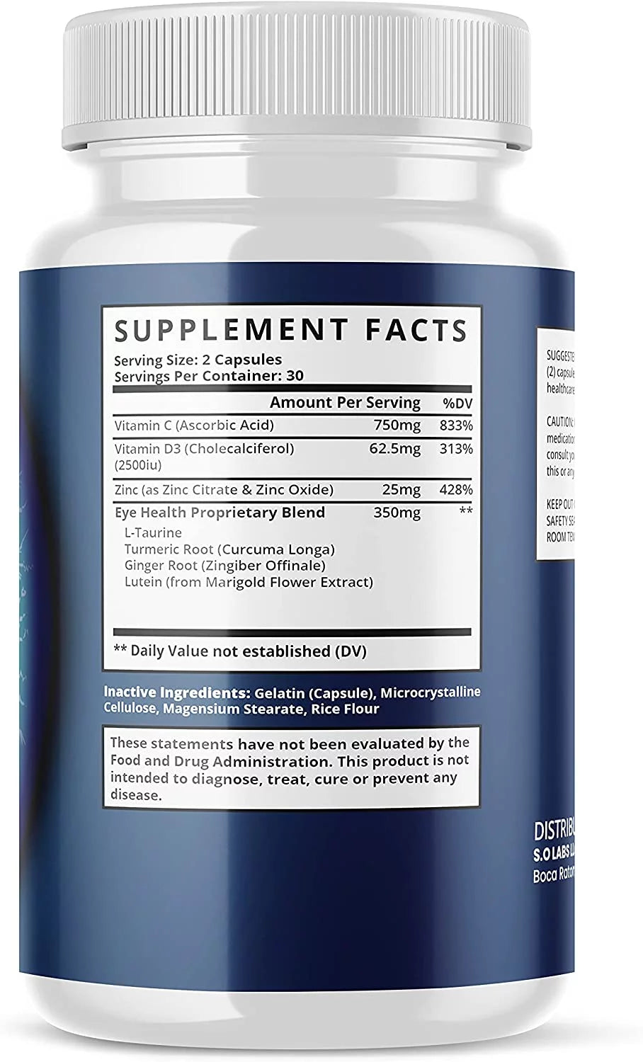 60 Capsules Eye Health Supplement C57815