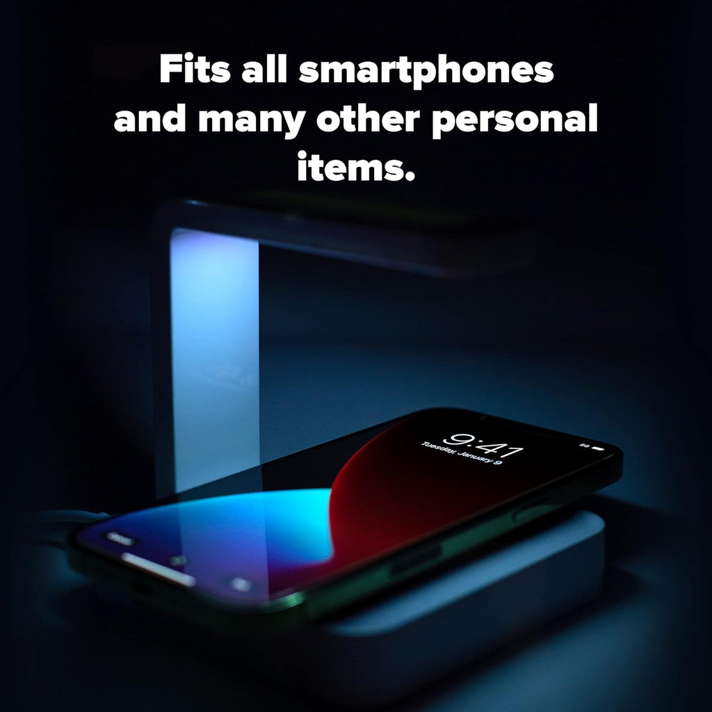 White UV Phone Sanitizer and Charger H4510