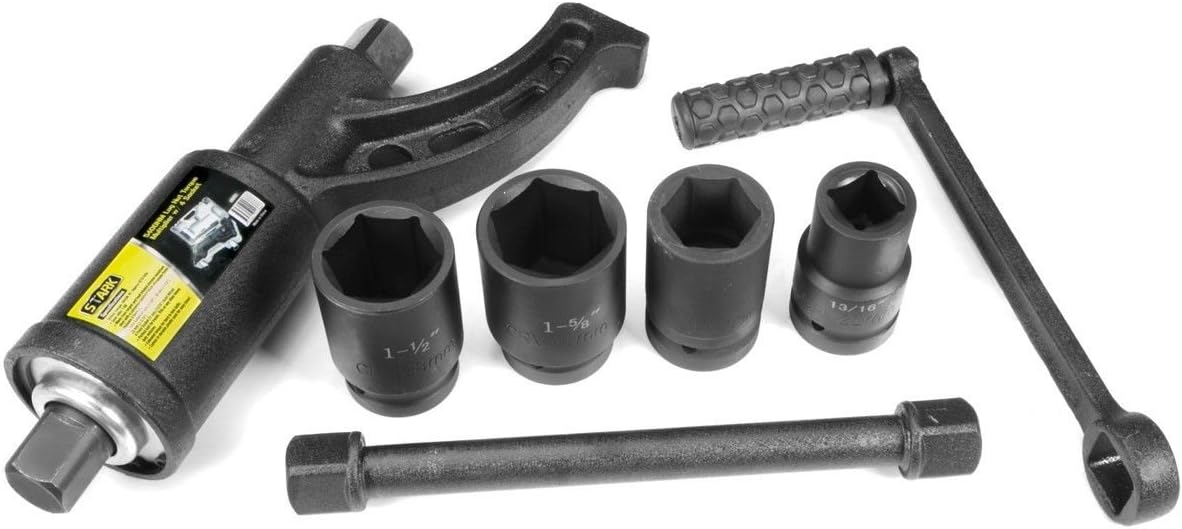 Labor Saving Lug Nut Wrench with 4 Cr-v Socket T1161