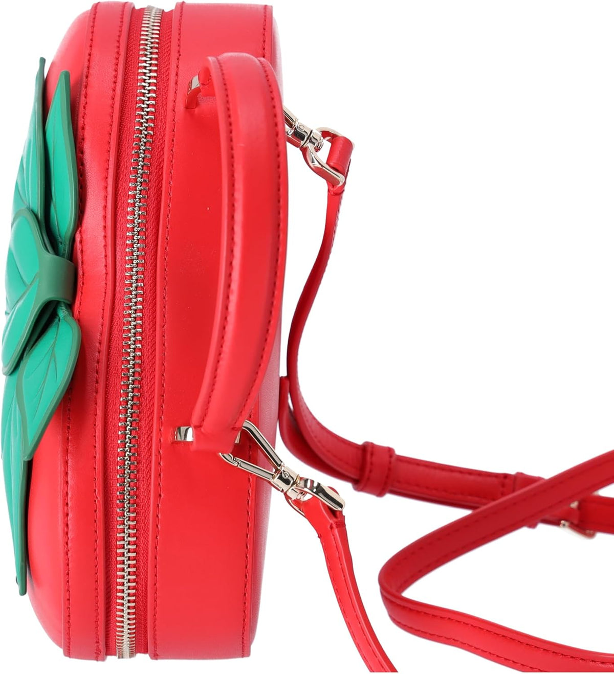 3D Strawberry Crossbody Puffy Leather Bag X15500