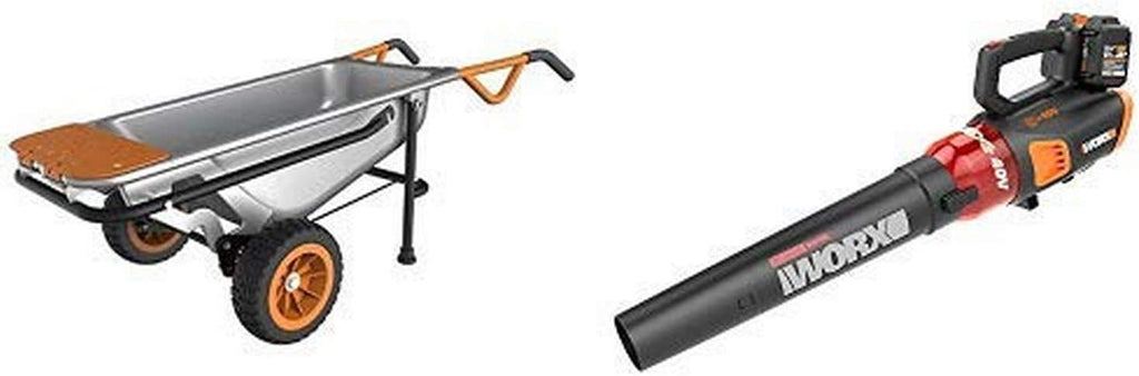 8-in-1 Yard Cart Wheelbarrow Dolly R423146