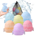12 PCS Reusable Water Balloons with Mesh Bag Y509