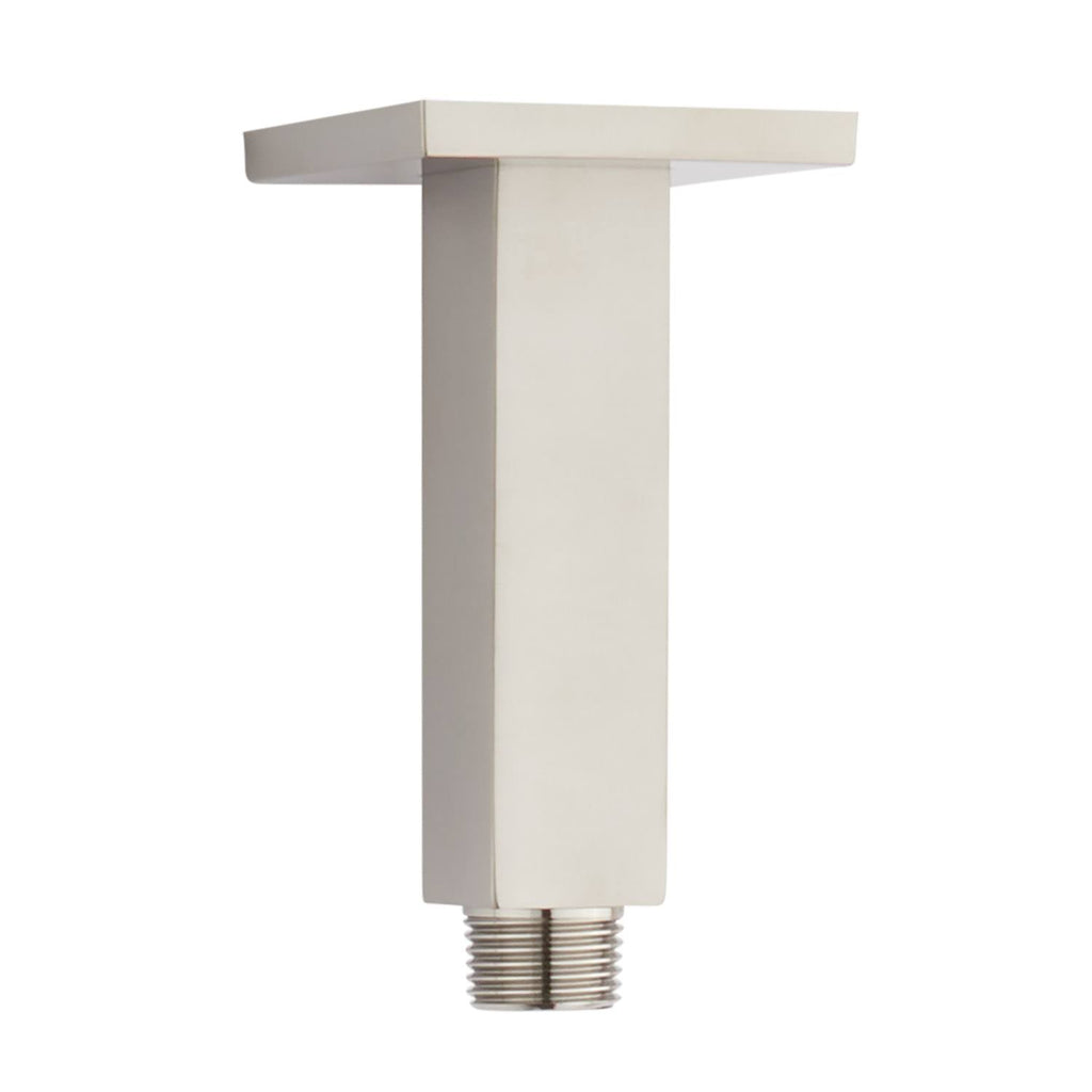 Matte Black Square Ceiling-Mount Shower Arm X4076