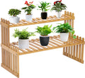 2-Tier Wooden Plant Stand H348