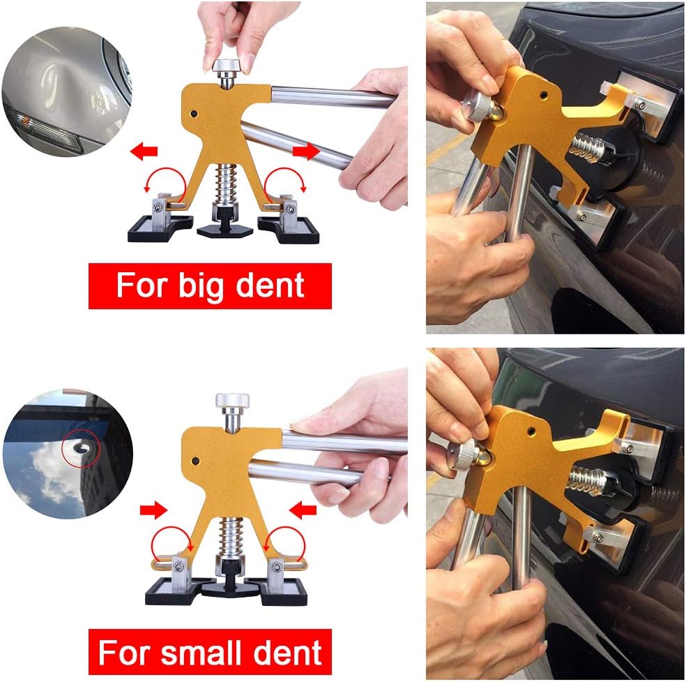 35pcs Dent Puller Kit with Adjustable Width Dent Repair Tools D6379