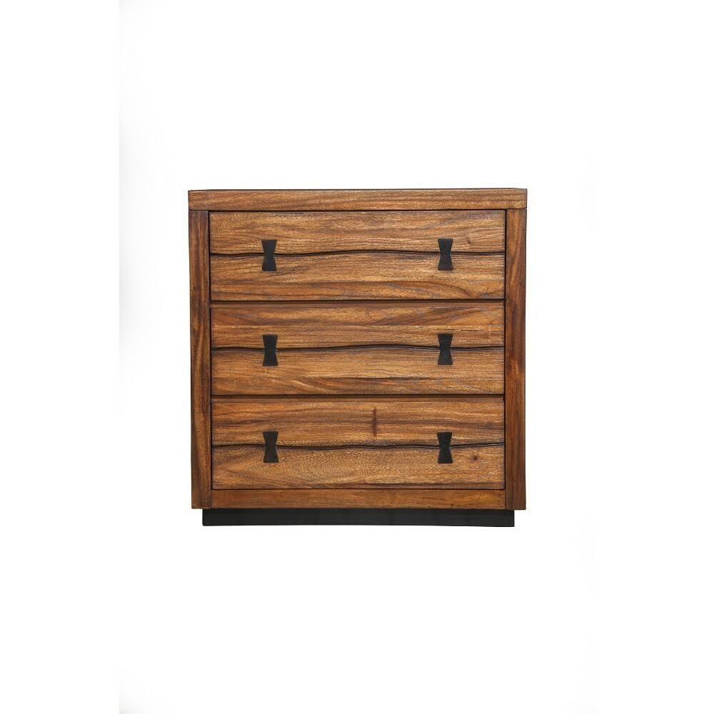 3 Drawer Mahogany Wood Chest W62910