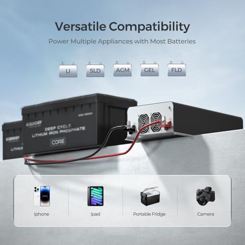 3000W Pure Sine Wave Power Inverter with UPS Transfer Switch I835384