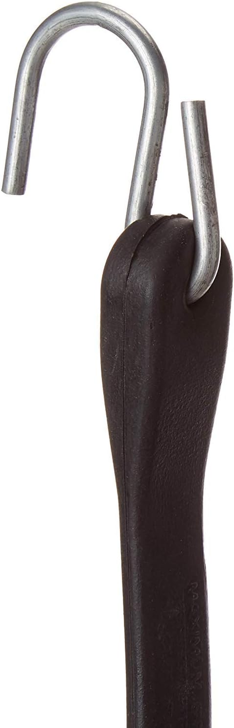 Pack of 50 41 inch Rubber Bungee Cords with Metal S Hooks I488524
