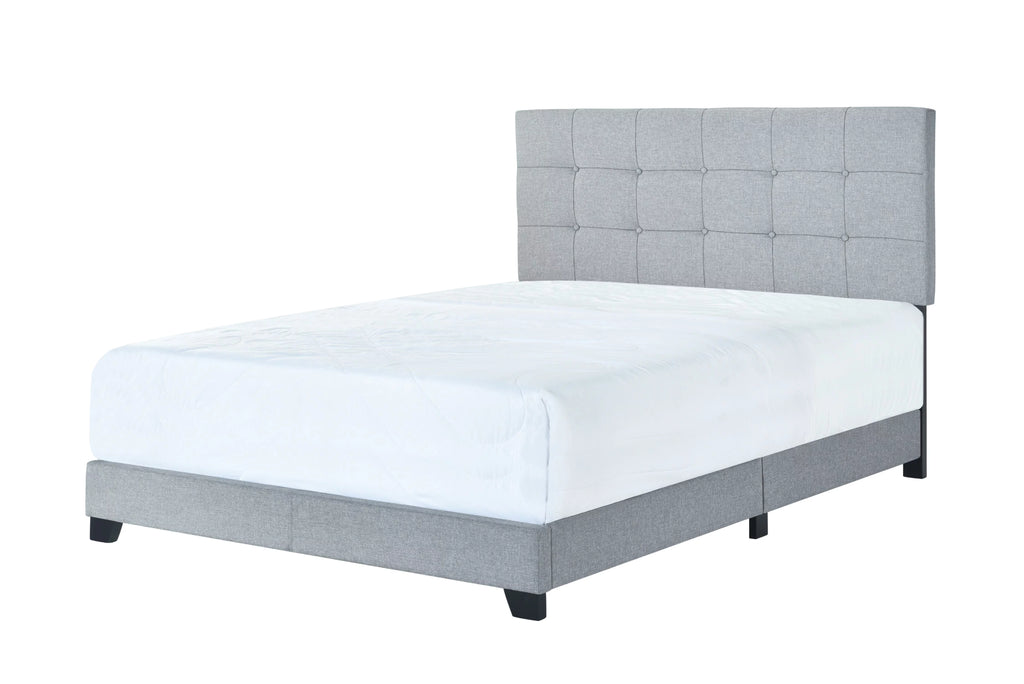 Gray Queen Panel Bed A315392