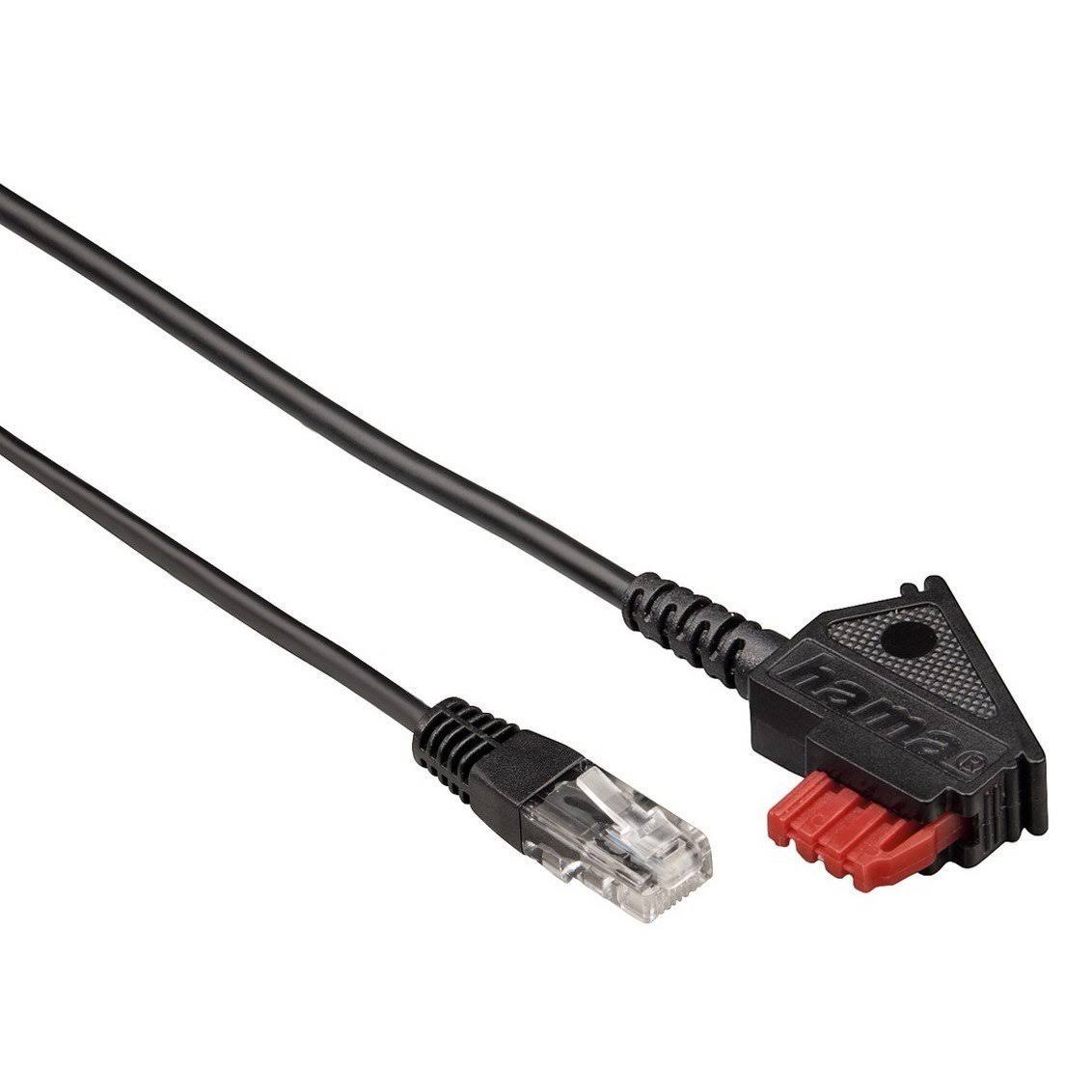 Black Telephony Cable V859