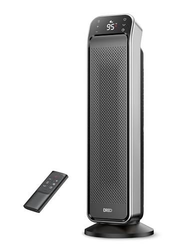 25" Electric Space Heater with Remote and Thermostat J5191