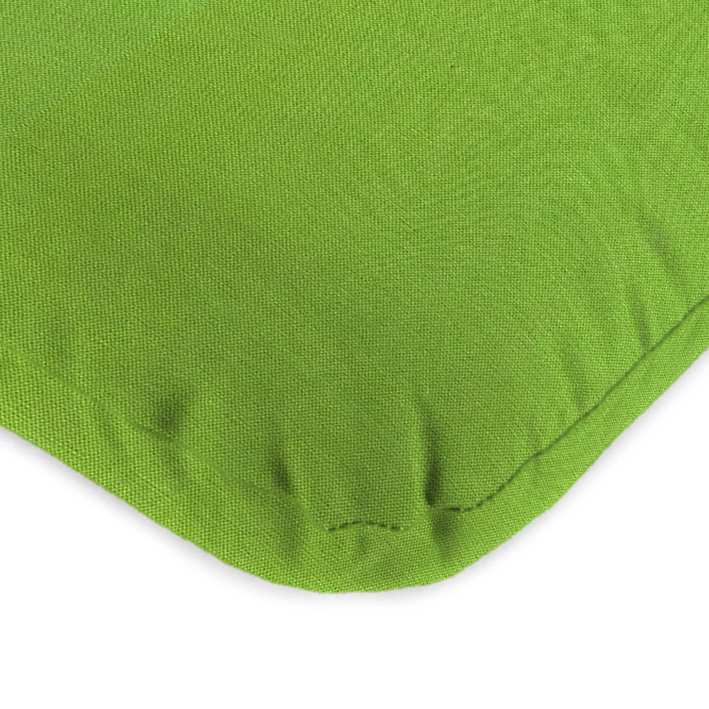 74" x 22" Green Outdoor Chaise Lounge Cushion with Ties H745