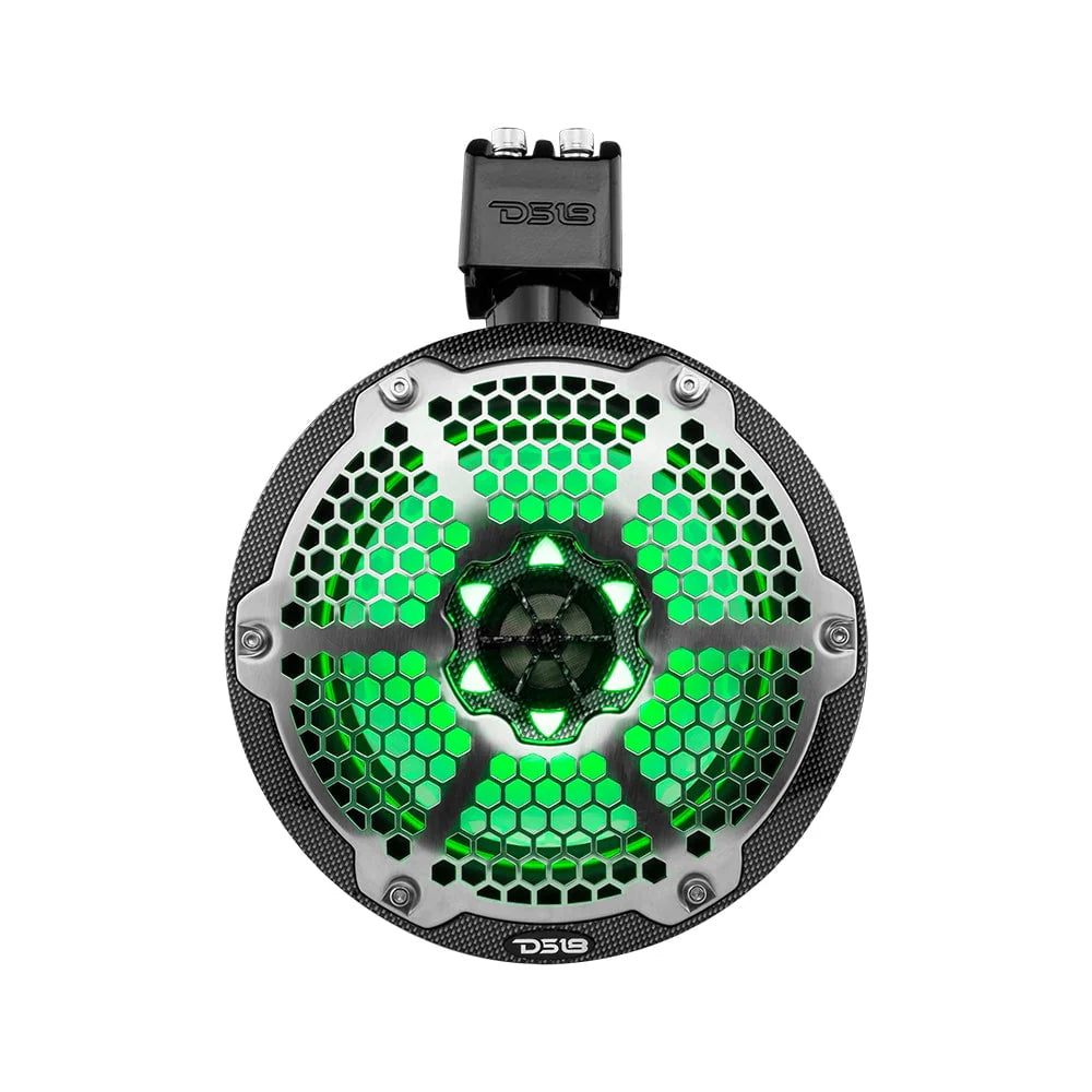 8 Marine Tower Speakers with RGB LED Lights Q8148