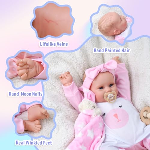 20 Inch Soft Vinyl Realistic Reborn Baby Doll I55514