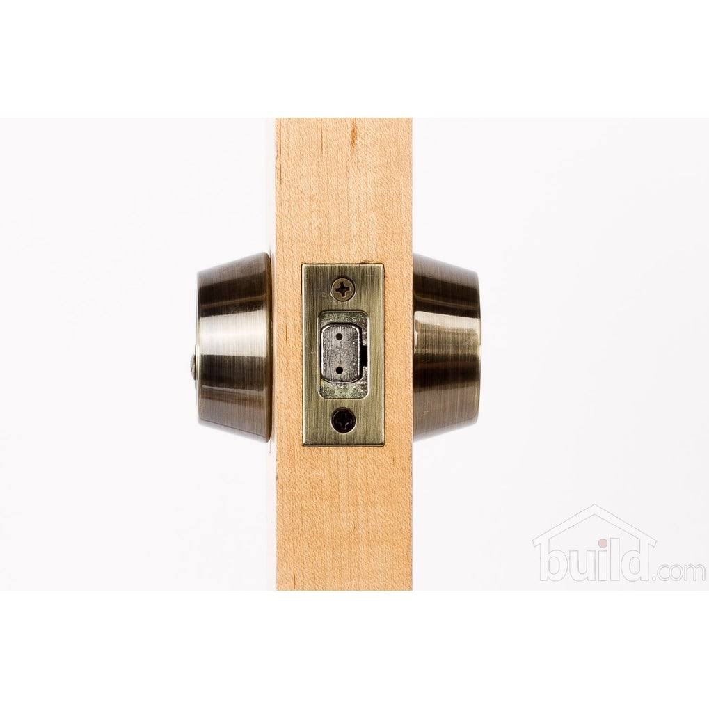 Antique Brass Double Cylinder Deadbolt P302225