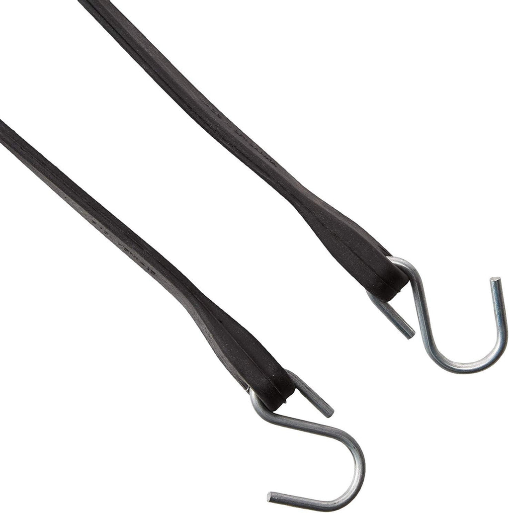 Pack of 50 41 inch Rubber Bungee Cords with Metal S Hooks I488524