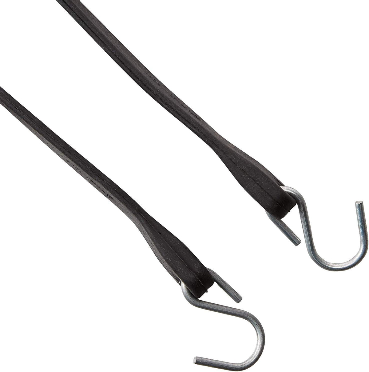 Pack of 50 41 inch Rubber Bungee Cords with Metal S Hooks I488524