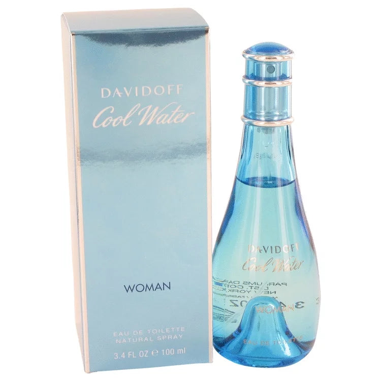 Cool Water Eau de Toilette Natural Spray 3.4 fl oz C390
