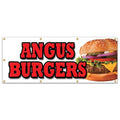 36"x96" Burgers Banner Sign L207324