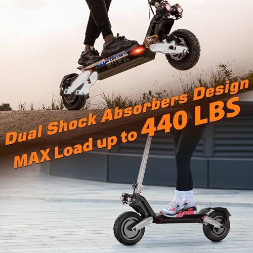 Electric Scooter with 800W Motor, 10'' Off Road Tires, Turn Signals & Storage Bag Z509270