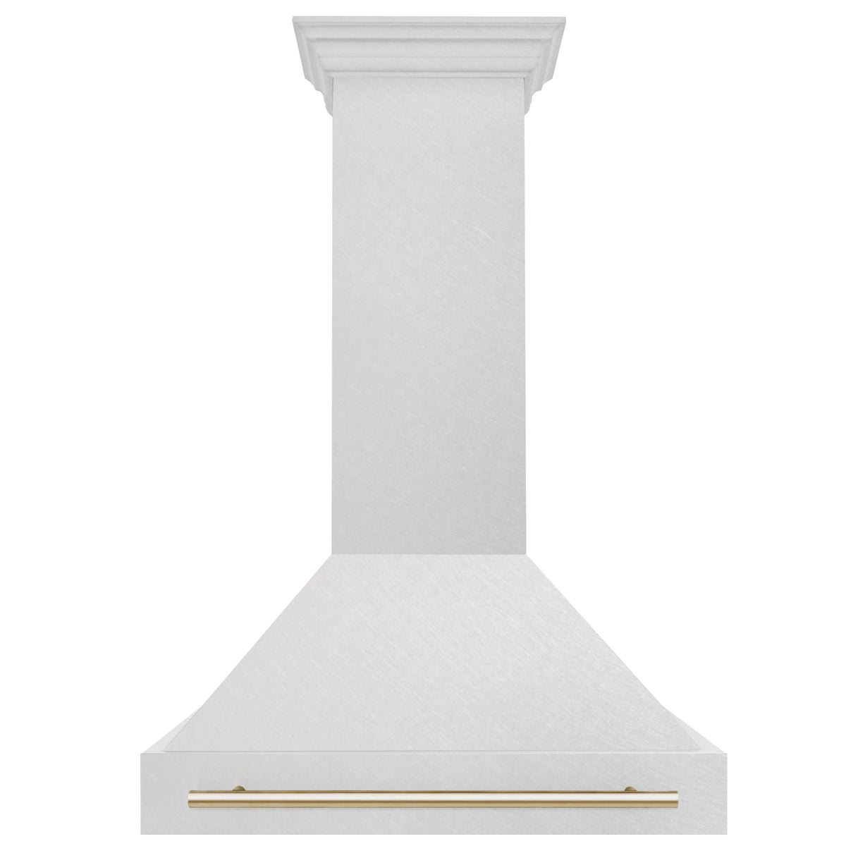 36 Inch Stainless Steel Range Hood with Gold Handle D3192