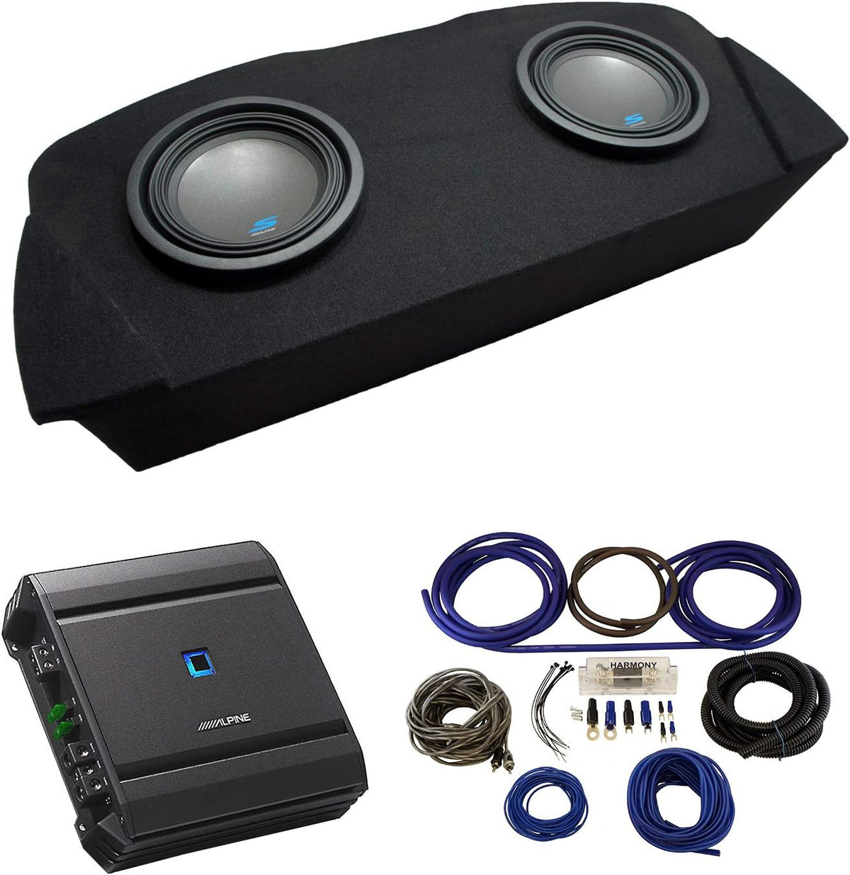 Dual 12 Sub Box Enclosure Package H9475