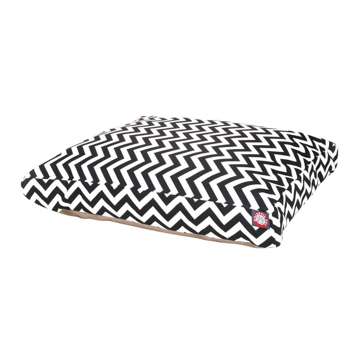 Black Extra Large Rectangle Dog Bed U668