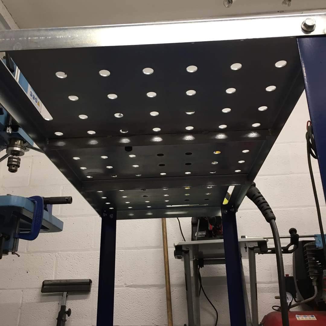 Portable Welding Table with 5/8 /16mm Holes Z473656