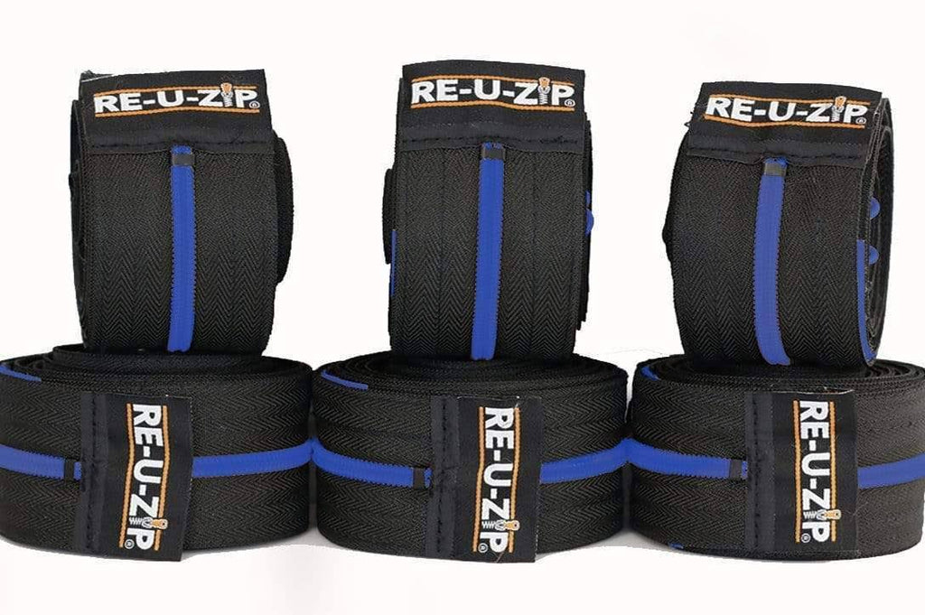 6 Pack Reusable Dust Barrier Zippers (Blue) C34340