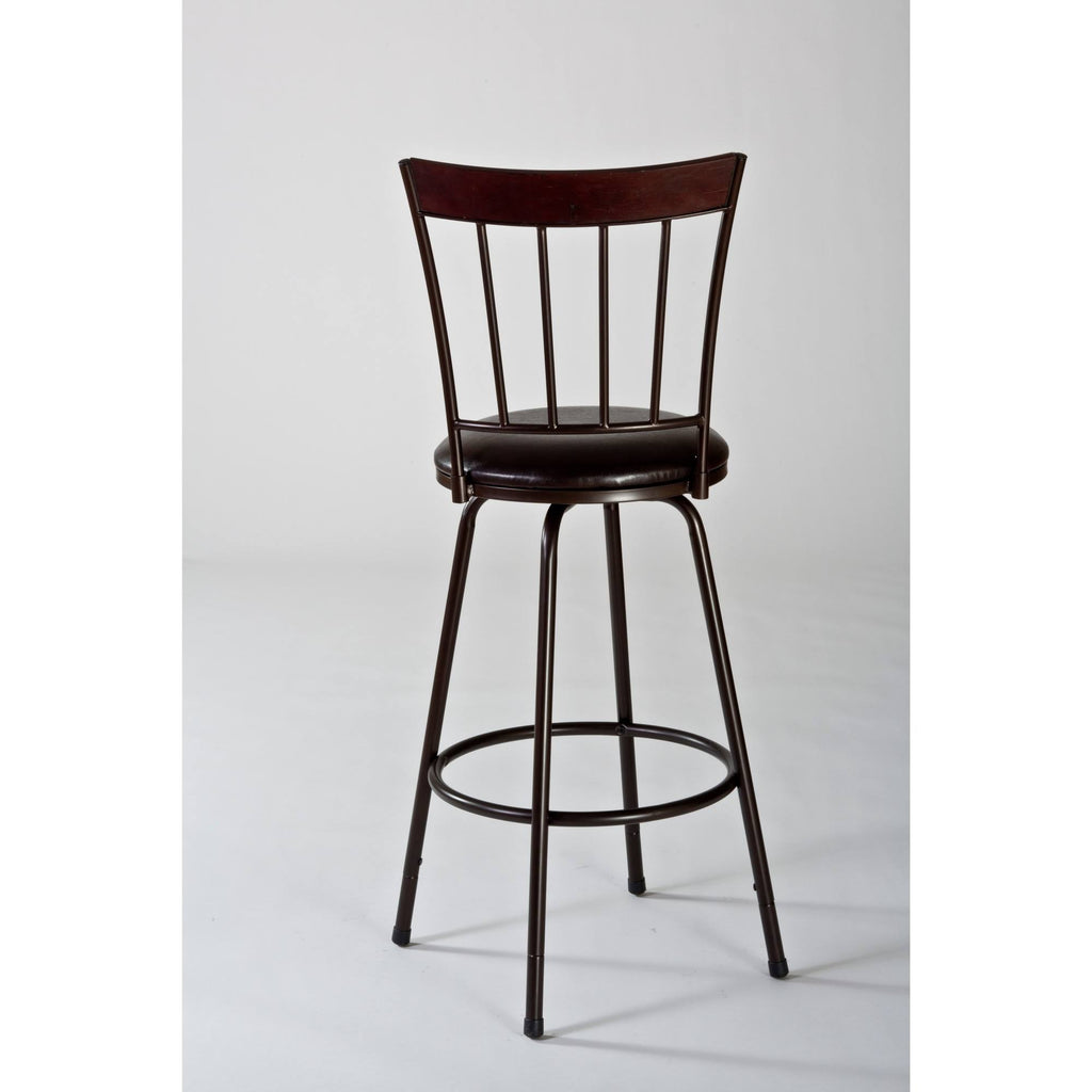 Swivel Counter/Bar Stool with Nested Leg V1151