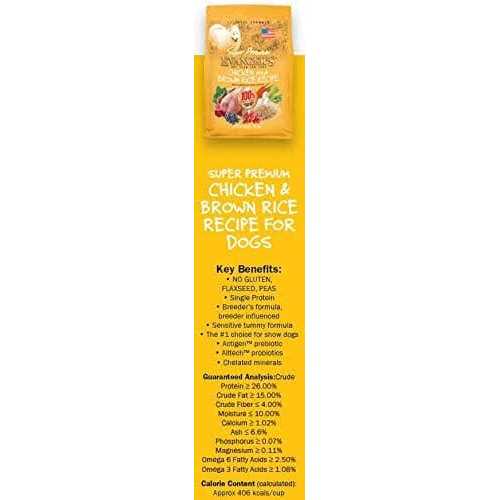 Chicken with Brown Rice Dry Dog Food Q6471
