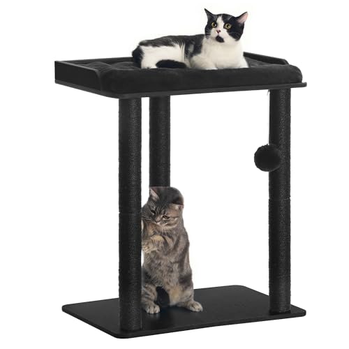 3-Tier Cat Tree Tower Condo with Sisal Scratching Posts F308