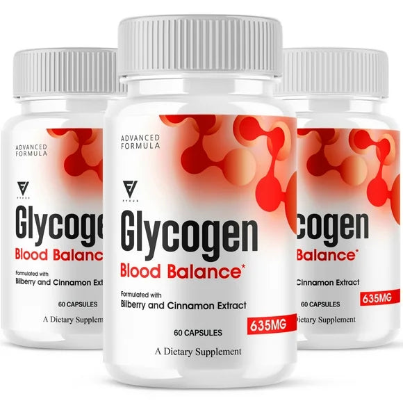 Glycogen Blood Balance Supplement 180 Capsules E105816