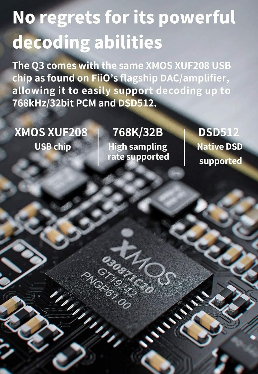 FiiO Q3 Headphone Amplifier with THX AAA Amp Technology X4712