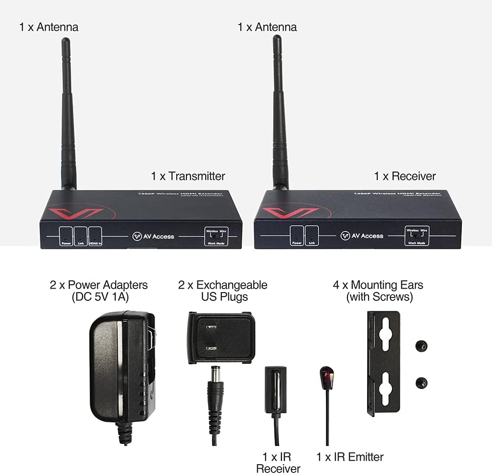 Wireless HDMI Extender Kit 1080P Full HD G91016