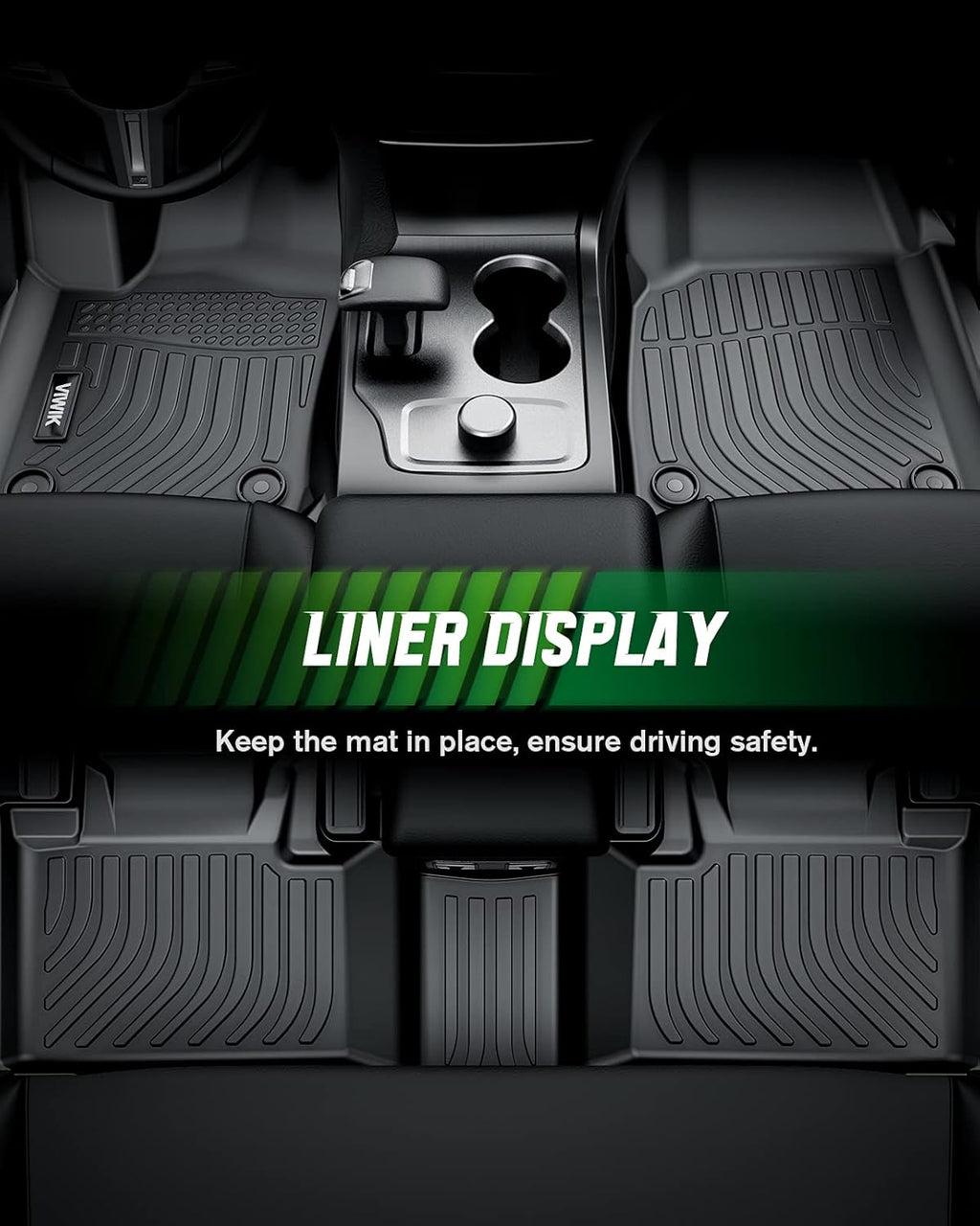 TPE All Weather Floor Liners for RAV4 1st and 2nd Row E344