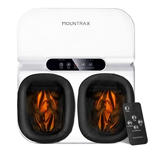 Black Shiatsu Foot Massager with Heat and Remote Control T1505