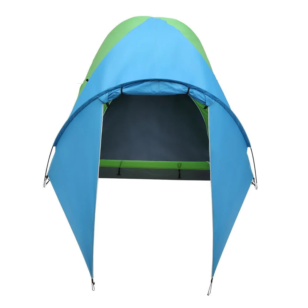 Blue Green Oxford Fabric Single Person Tent A421884