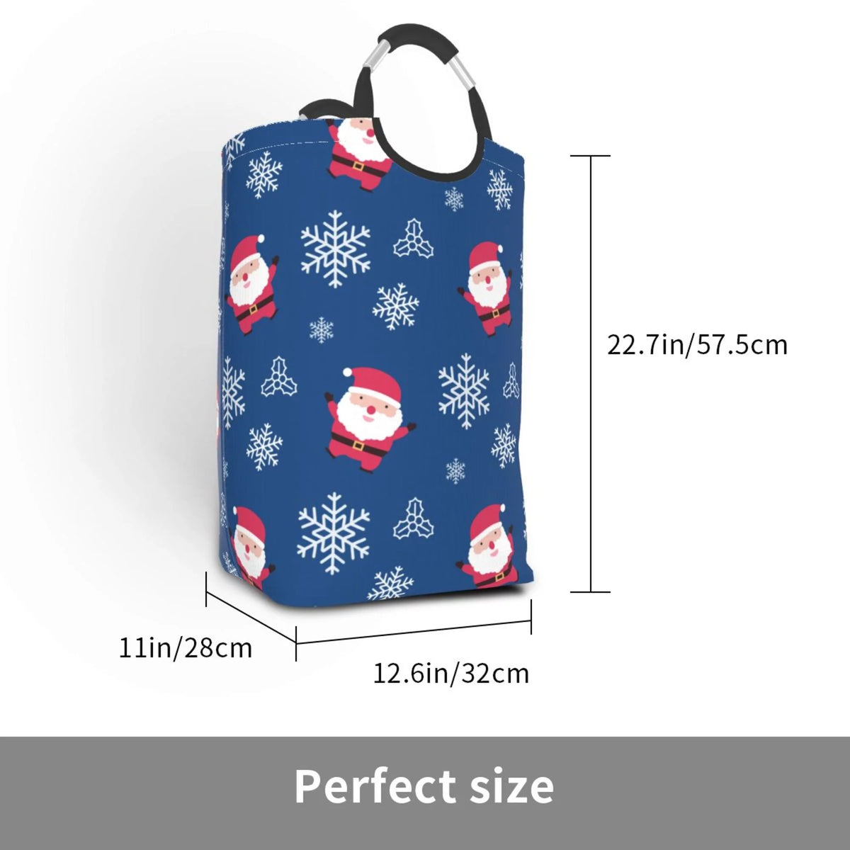 50L Rectangular Waterproof Foldable Laundry Hamper E660
