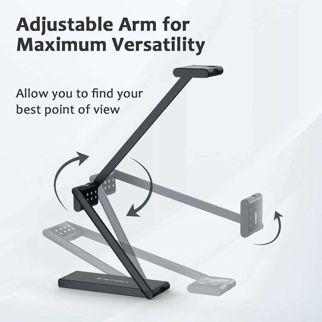 USB Document Camera and Webcam, 13MP P2435