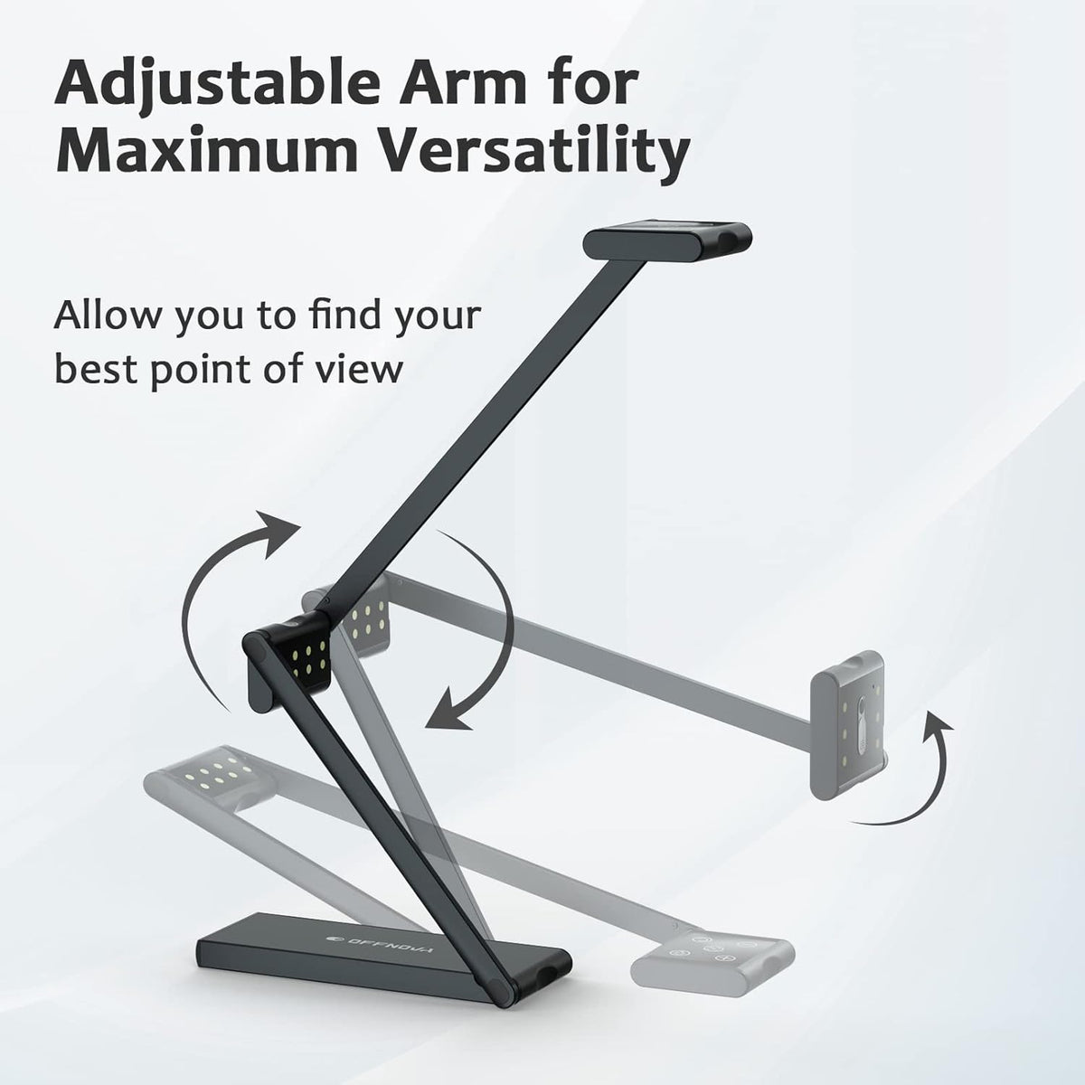 USB Document Camera and Webcam, 13MP P2435