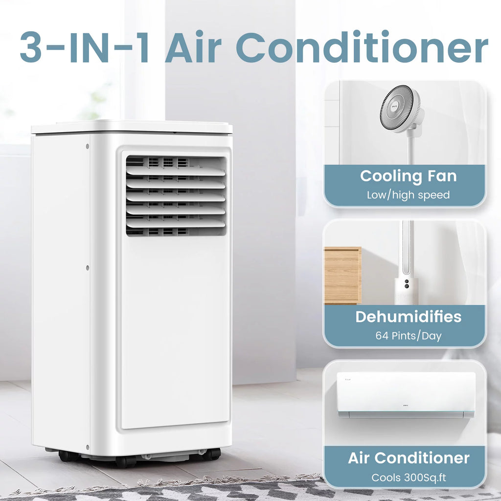 Portable Air Conditioner 5000BTU with Remote V3171