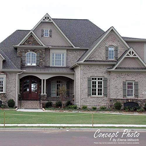 15x22W x 46x22H Exterior Composite Board-n-Batten Shutters (Per Pair) Z934169